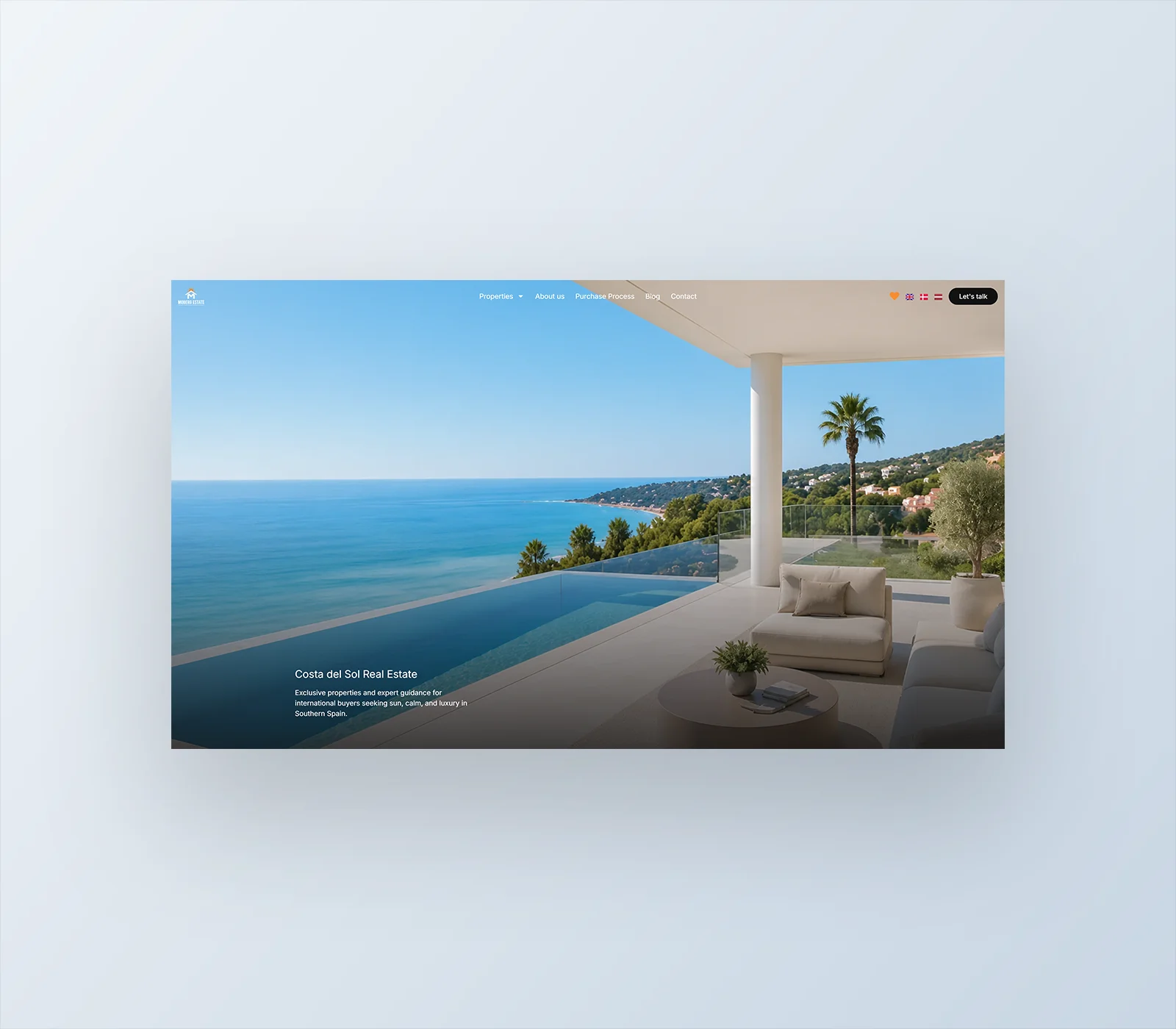 Moberg Estate diseño principal